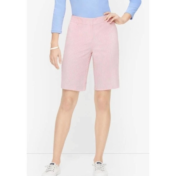 TALBOTS perfect shorts 7.5 inch dusty peachy‎ Pink 16P new!!! - Picture 1 of 4